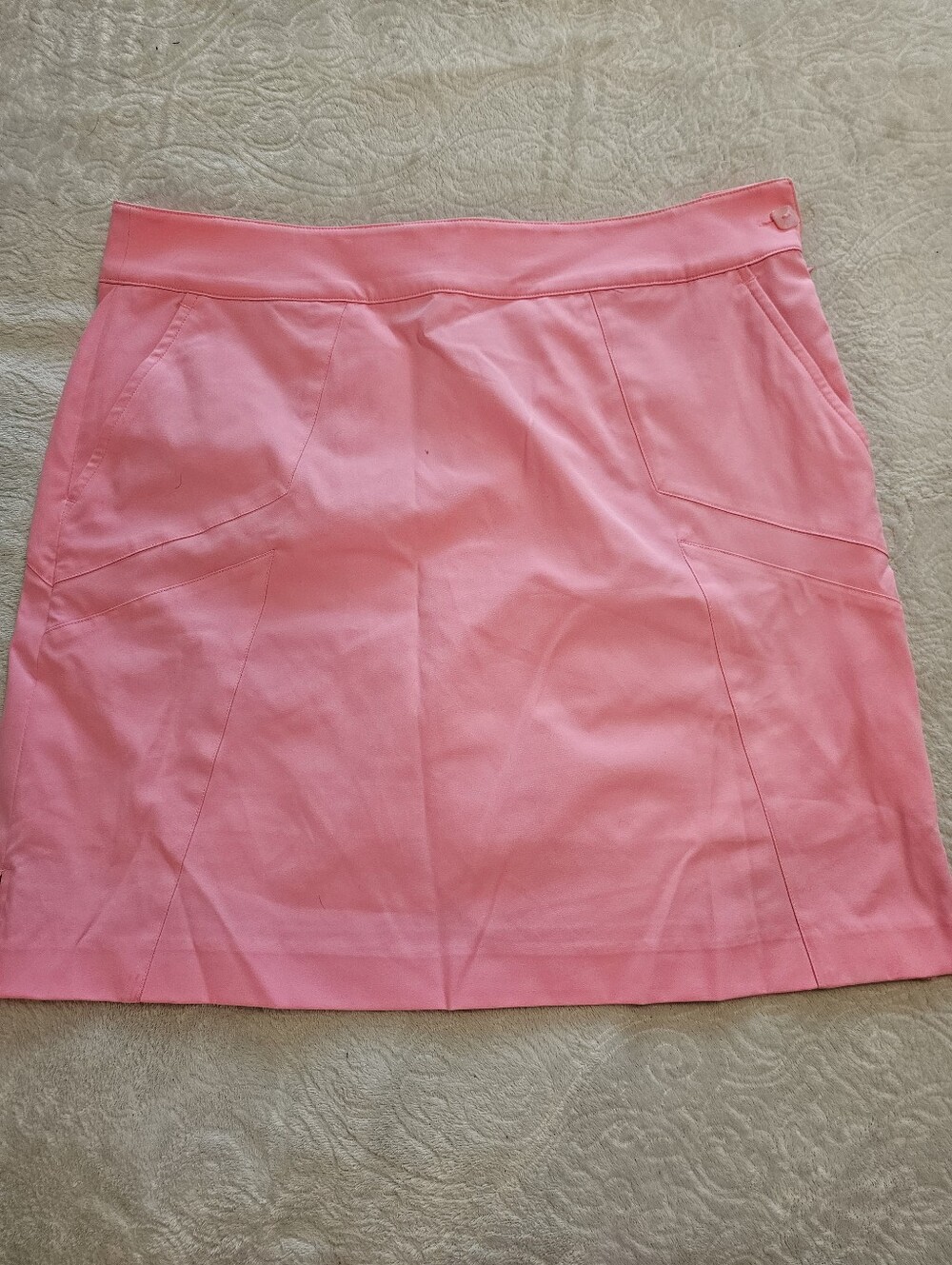 EP Pro Women's Pink Golf Skort Size 8 Coolmax Moisture Wicking Athletic Skirt